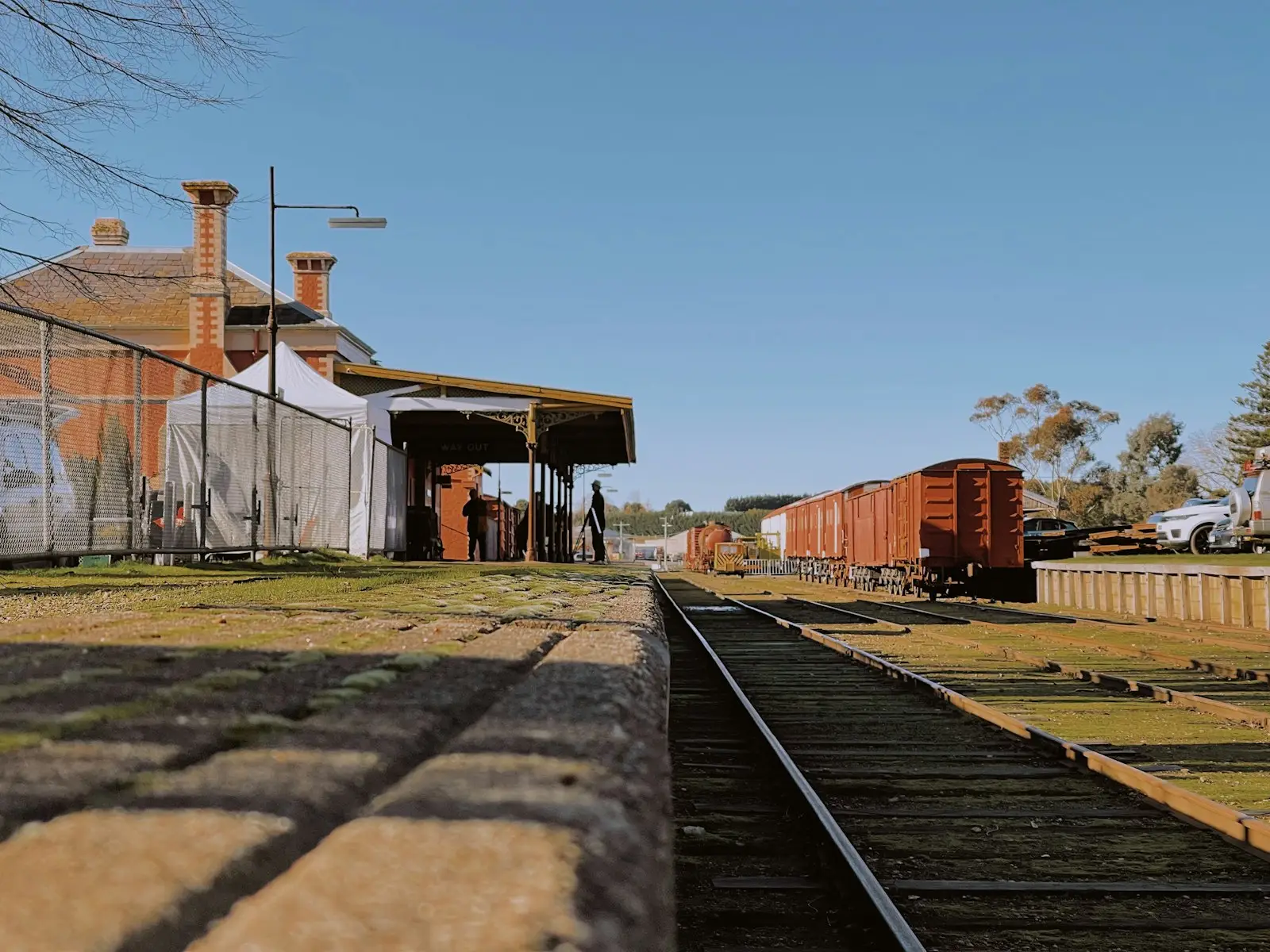 Train station at Daylesford