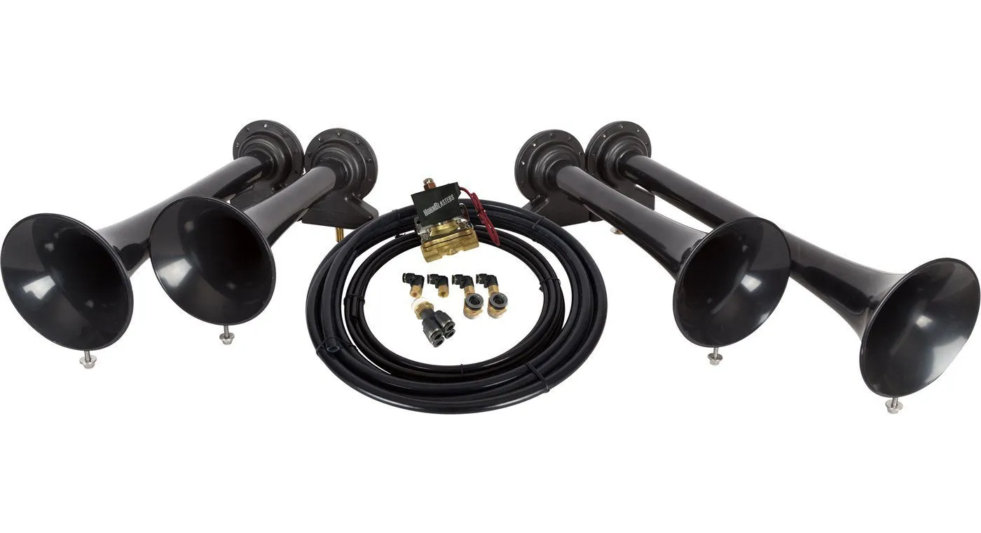 HornBlasters Shocker XL four-trumpet train horn