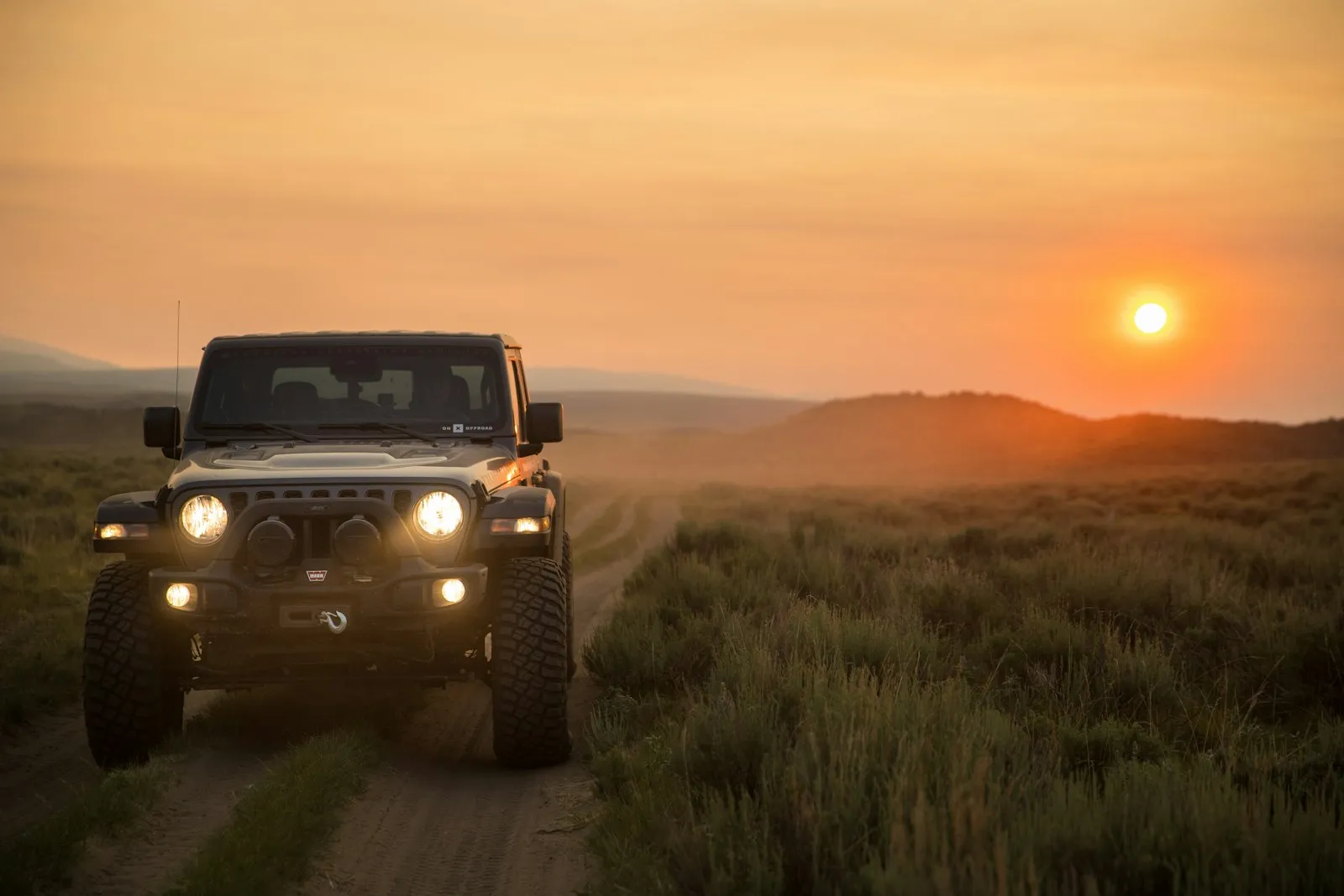 White Jeep Wrangler — Wrangler JL install context