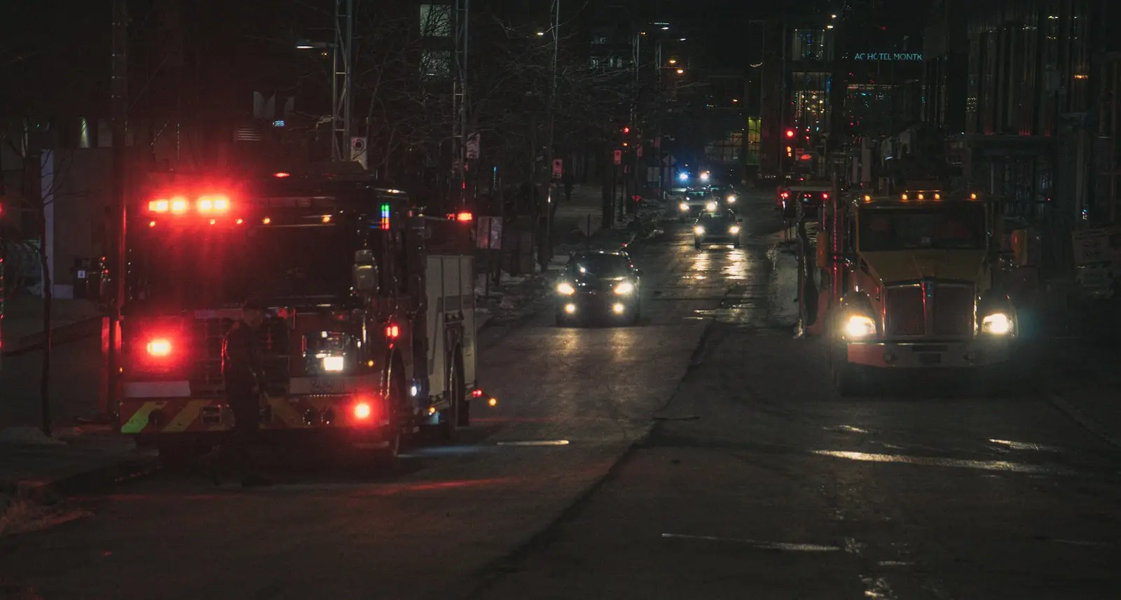 Montreal at night