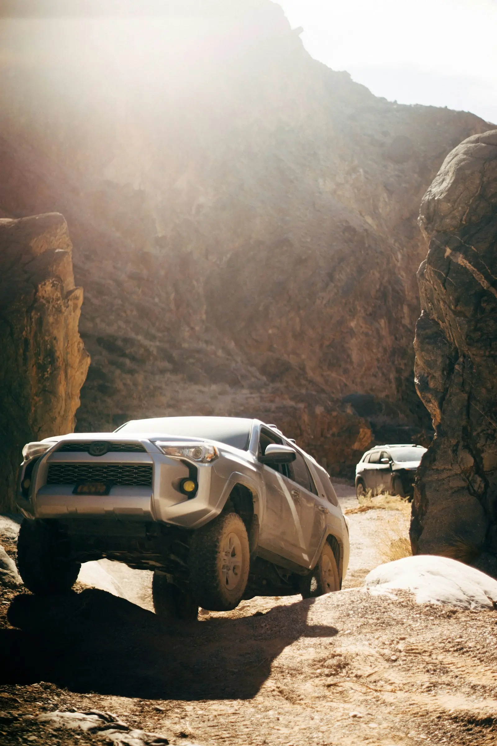 Gray Toyota 4Runner SUV — 4Runner off-road install context