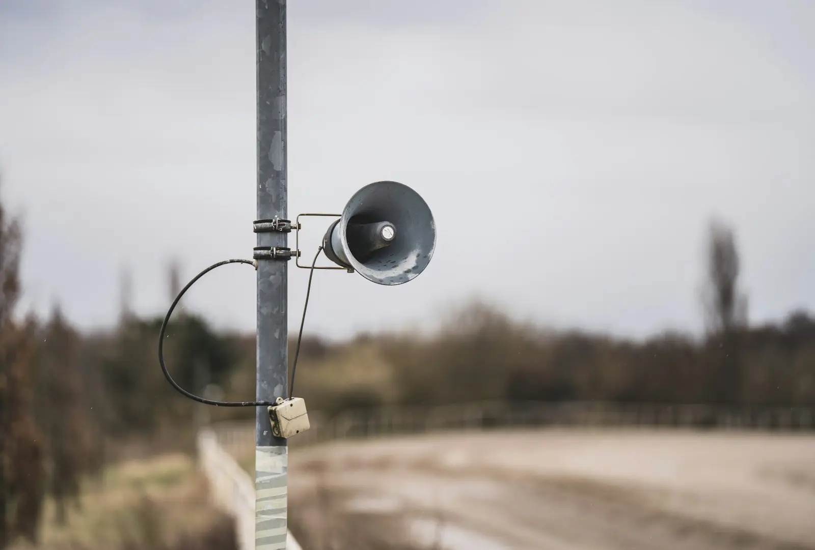 An alarm siren, could be used as a stock photo for any kind of quote :)