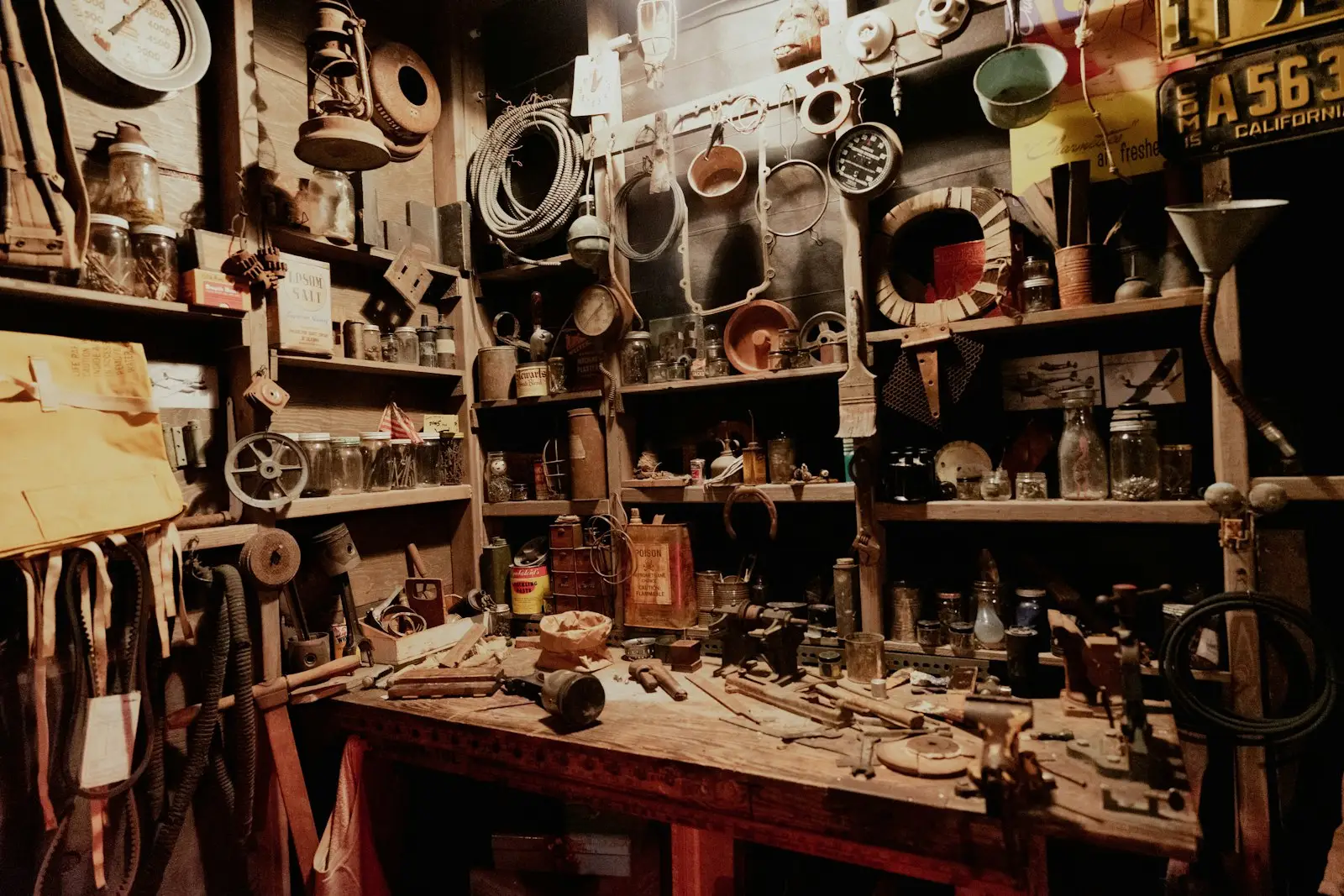 Picture taken at a garage exhibit at LACMA.