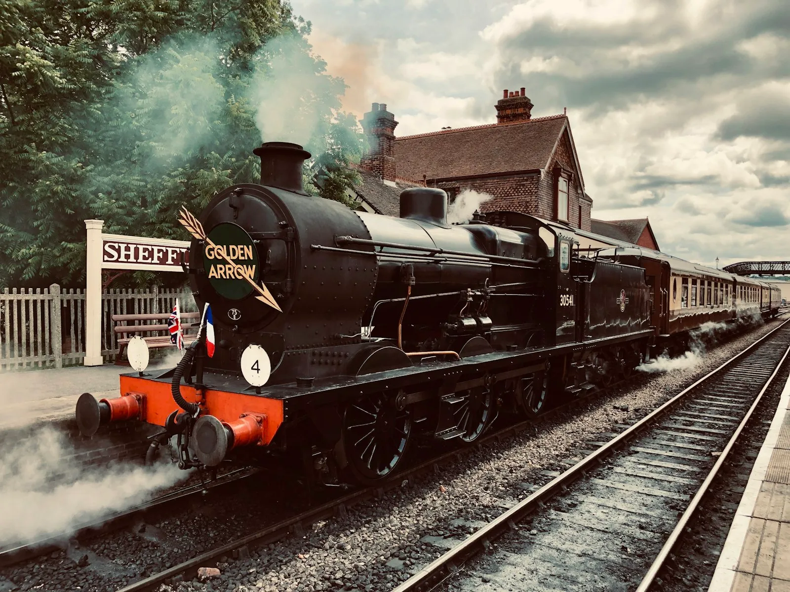 Taken at the Bluebell Railway.