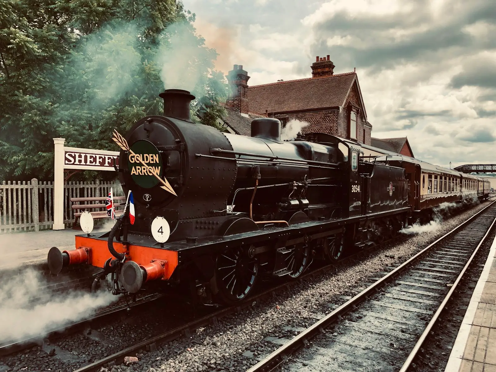 Taken at the Bluebell Railway.