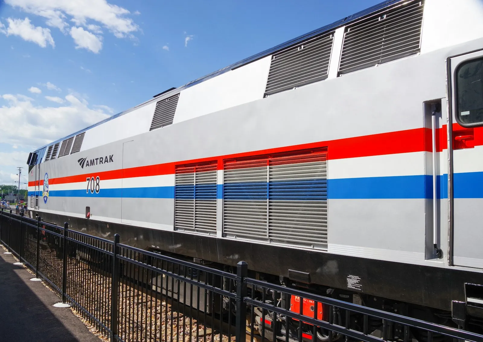 Amtrak Ethan Allen Express Burlington, Vermont station.