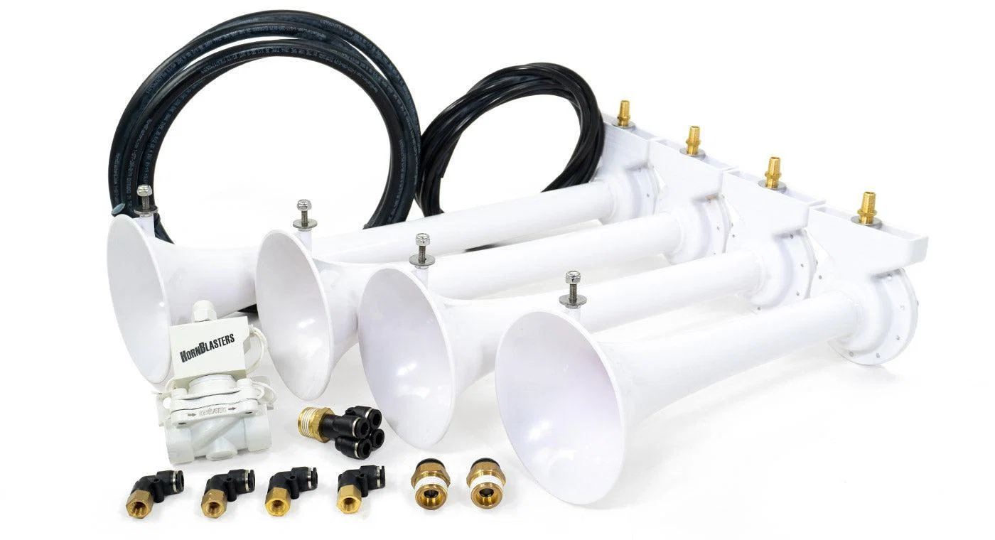 Shocker XL quad train horns included in the Conductor's Special 544 kit