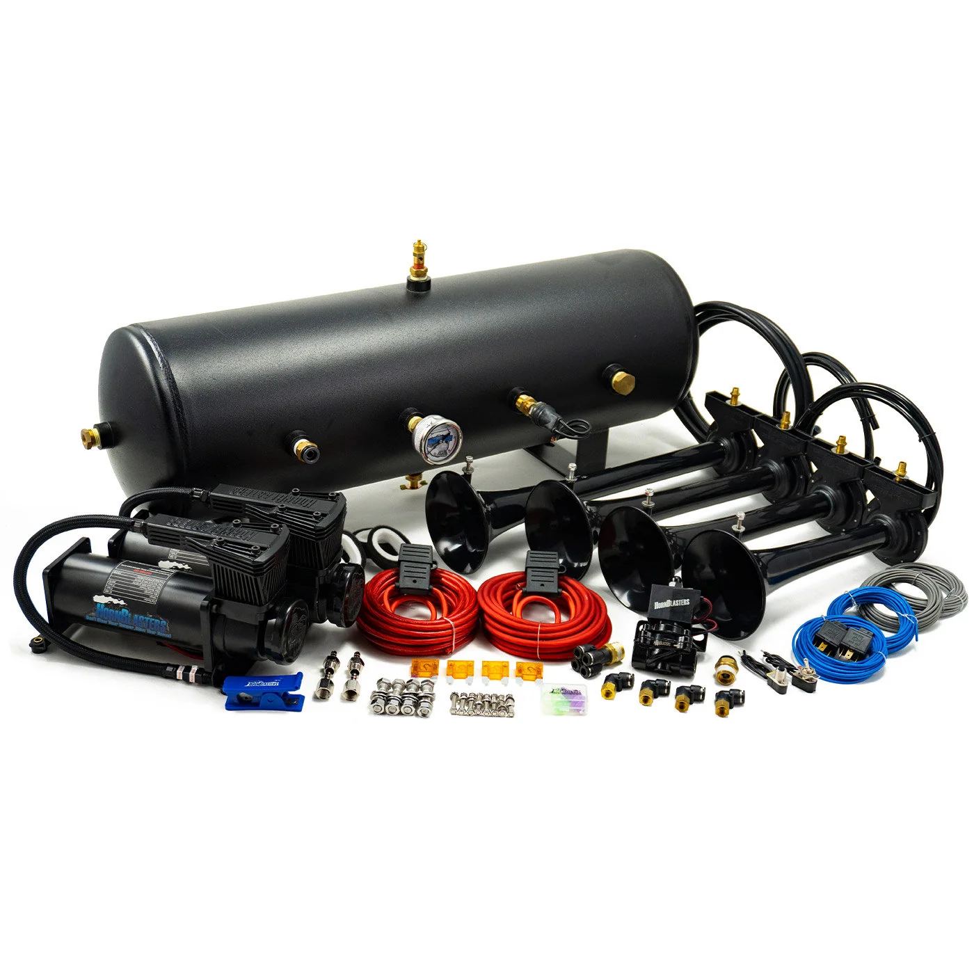 HornBlasters Conductor's Special 844 Nightmare Edition complete train horn kit overview