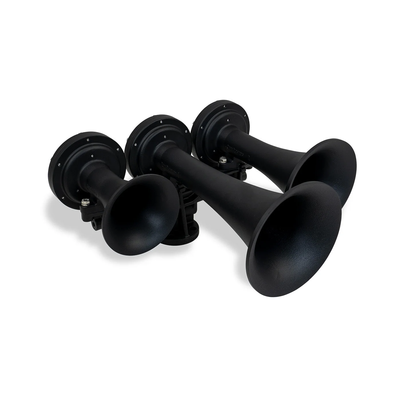 HornBlasters King 3 train horn in Stealth Black finish