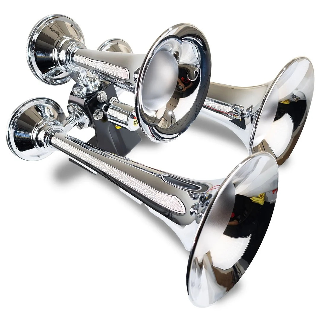 Kleinn Model 500 triple train horn assembly, alternate product view