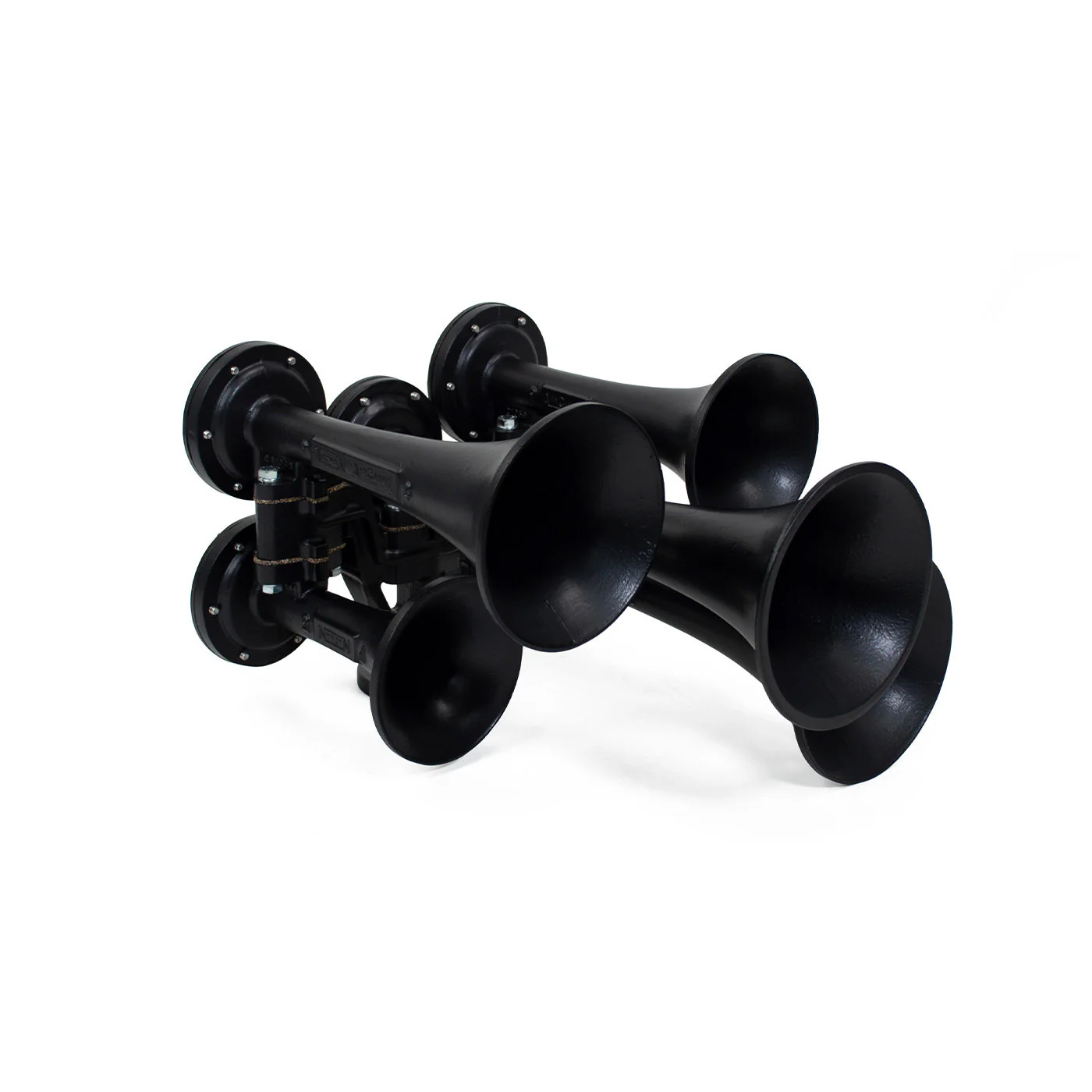 Nathan AirChime P5 five-chime cast-aluminum locomotive train horn, front view